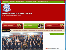 Tablet Screenshot of dpsshimla.org